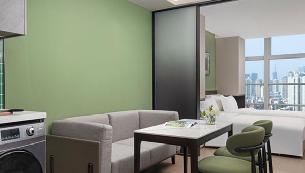 Studio deluxe twin apartment at Modena by Fraser Shenzhen. Studio deluxe twin apartment at Modena by Fraser Shenzhen.