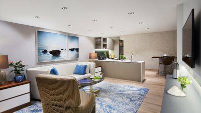 The Oakwood Showroom offers a material visualisation of how discrete modern living can intuitively intertwine with functional comfort.