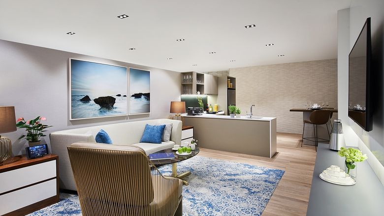 The Oakwood Showroom offers a material visualisation of how discrete modern living can intuitively intertwine with functional comfort.
