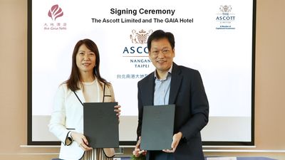 Ascott also entered Taipei, launching its flagship brand with the 185-room Ascott Nangang Taipei in Nangang Software Park.