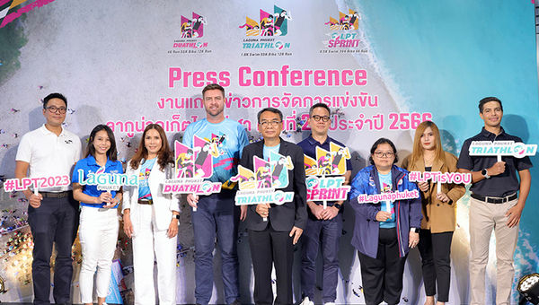 Organisers, partners and supporters of the upcoming 29th Laguna Phuket Triathlon, which will take place at Laguna Phuket on 19 November 2023.