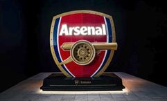 The Aircrafted Arsenal Crest will be displayed in the Emirates hospitality suite at Arsenal’s Emirates Stadium.