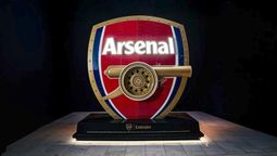 The Aircrafted Arsenal Crest will be displayed in the Emirates hospitality suite at Arsenal’s Emirates Stadium.