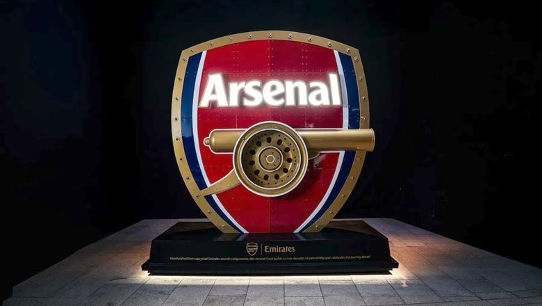 The Aircrafted Arsenal Crest will be displayed in the Emirates hospitality suite at Arsenal’s Emirates Stadium.