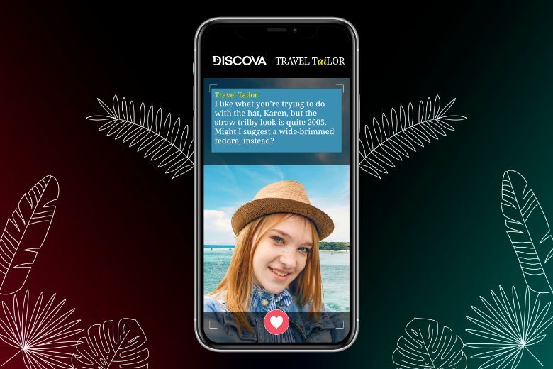 Discova's AI-powered Travel Tailor app will help travellers "stay on the right side of good taste".