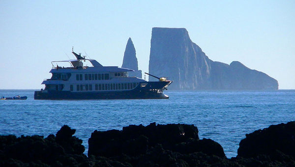 Origin is one of Ecoventura's 20-guest yachts. Origin is one of Ecoventura's 20-guest yachts.