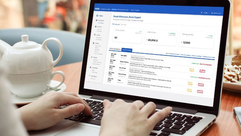 The Rezio platform equips each supplier with an exclusive booking website and a multifunctional management dashboard.