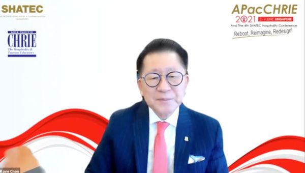 Founding president of APacCHRIE, Professor Kaye Chon, reminded attendees “to never waste a crisis”. Founding president of APacCHRIE, Professor Kaye Chon, reminded attendees “to never waste a crisis”.