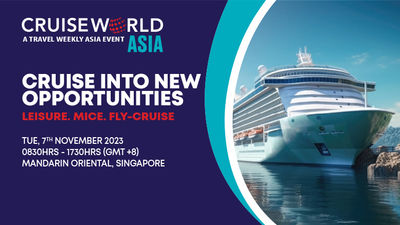 CruiseWorld Asia 2023 is happening on 7 November 2023 at Mandarin Oriental, Singapore, with limited seats available.