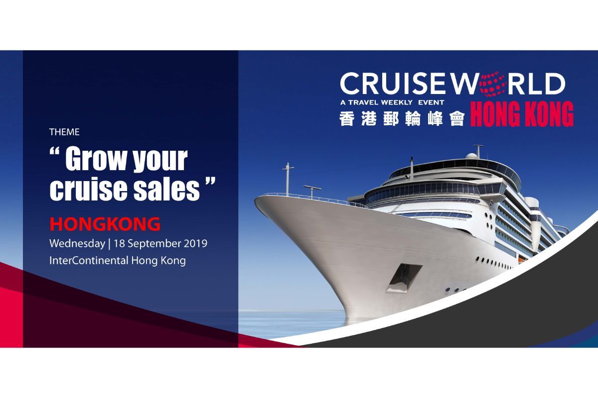 Registration for the second CruiseWorld Hong Kong opens today.