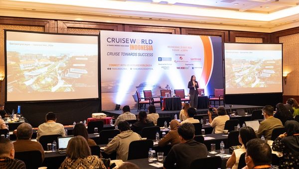 Junnie Tran, assistant manager for international leisure (SEA) at Sentosa Development Corporation, giving travel agents a crash course on enhancing fly-cruise packages with Sentosa's vibrant array of experiences. Junnie Tran, assistant manager for international leisure (SEA) at Sentosa Development Corporation, giving travel agents a crash course on enhancing fly-cruise packages with Sentosa's vibrant array of experiences.
