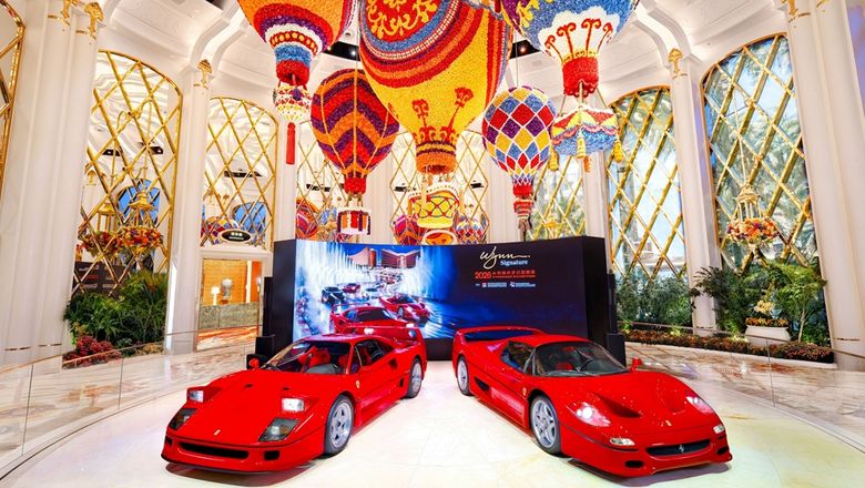 Among the headline attractions are the F40 (left), the final Ferrari approved by founder Enzo Ferrari, and the F50 (right), which brought Formula One-inspired technology to the road.
