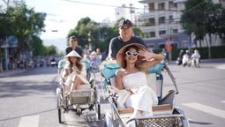 Visitors at ITE HCMC 2022 also had a chance to explore the city on a rickshaw tour.