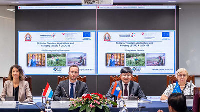 Laos, in partnership with Luxembourg, Switzerland and the EU, has launched a €25 million programme to boost youth skills in tourism, agriculture, and forestry.