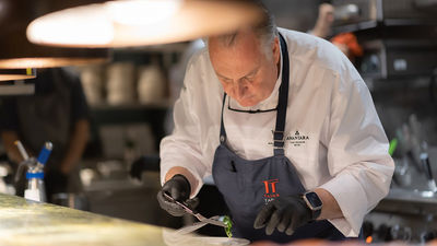 Chef Stefan Stiller at Anantara Siam Bangkok.