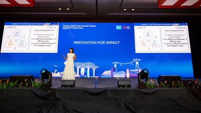 Annie Chang, executive director of Travel Agents and Tourist Guides at STB (pictured), unveiled STB's latest initiatives to future-proof Singapore's travel agents and tour guides through innovation, AI and skills development at the Travel Agents and Tourist Guides Industry Forum (TATGIF) 2026.