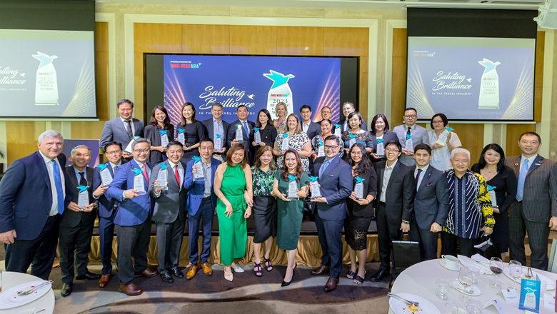 The winners of Travel Weekly Asia Readers' Choice Awards 2023.