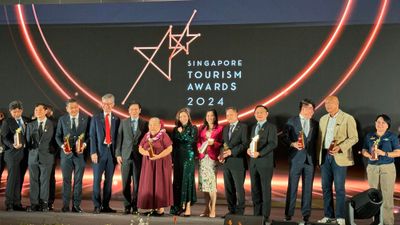 Singapore’s Prime Minister Lawrence Wong honours the 27 winners at Singapore Tourism Awards 2024.