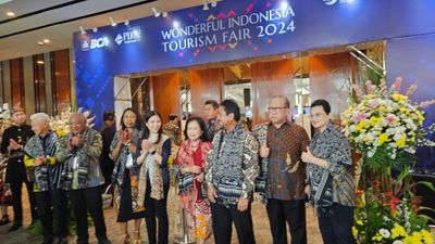 The opening ceremony of the Wonderful Indonesia Tourism Fair (WITF), which took place from 2 to 4 October at Swissotel Jakarta PIK Avenue.