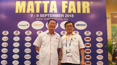 MATTA president Datuk Tan Kok Liang (l) and MATTA CEO Phua Tai Neng.