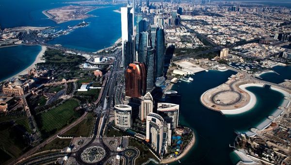 The Abu Dhabi skyline The Abu Dhabi skyline