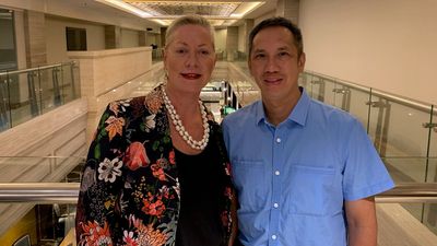 Globus family of brands managing director Asia Pacific, Gai Tyrrell and Holiday Tours & Travel Group managing director, Duncan Choo.