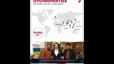 OYO currently has 515,000 rooms, set to increase up to one million by the end of the year.