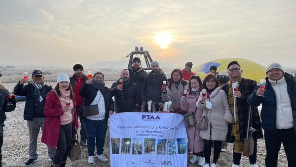 Taylan believes industry leaders have to take the lead in encouraging people to travel again, so she and fellow agents at Philippine Travel Agents Association took their first post-pandemic overseas trip to Turkey in February 2022. Taylan believes industry leaders have to take the lead in encouraging people to travel again, so she and fellow agents at Philippine Travel Agents Association took their first post-pandemic overseas trip to Turkey in February 2022.