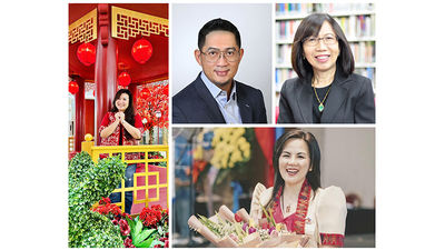 From left (clockwise): ASTINDO's Pauline Suharno; NATAS' Steven Ler; Singapore Hotel Association's Margaret Heng; PTAA's Michelle Taylan
