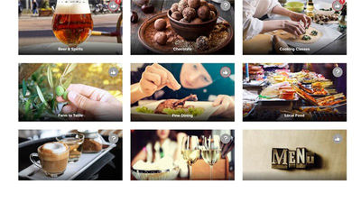 The Wanderlist tool enables clients to choose experiences and places they like to help curate a travel map.