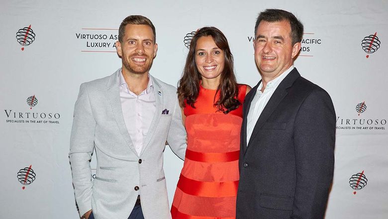 L-R Evan Pierce, Cristina Magni and Michael Londregan.