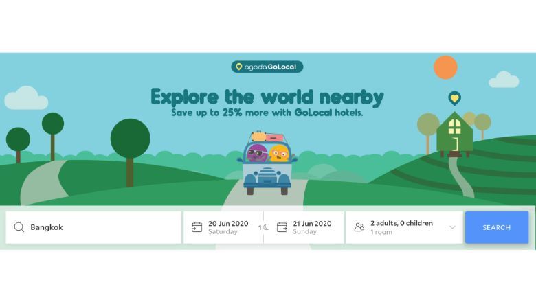 Agoda focuses on domestic tourism in latest campaign.