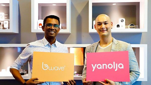 Bnetworks' CEO Tharmaindran K Gannasin and Yanolja's CEO & founder Sujin Lee. Bnetworks' CEO Tharmaindran K Gannasin and Yanolja's CEO & founder Sujin Lee.