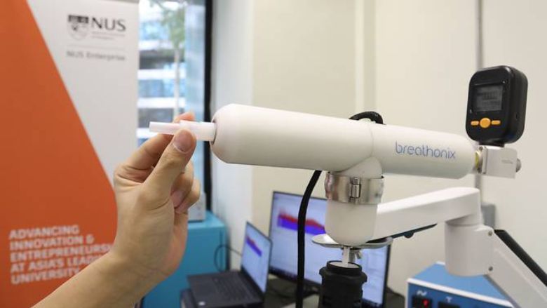 The BreFence Go Covid-19 breath test system, which detects Covid-19 in under one minute, is put to a deployment trial at one of Singapore's land checkpoints with Malaysia.