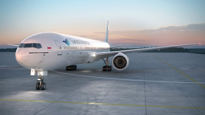 Garuda’s B777-300 ER will be reassigned to new routes.