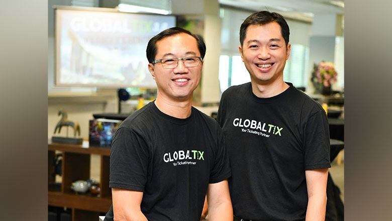 GlobalTix founders brothers Chan Chee Kong (left) and Chan Chee Chong said that Covid-19 accelerated merchants' decisions to digitalise.