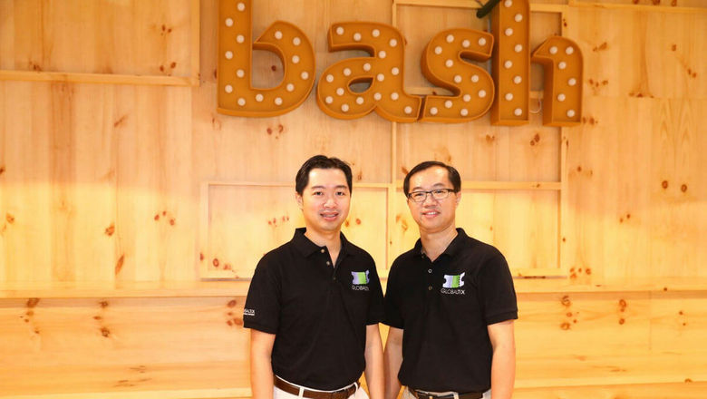 Founders of Globaltix, Chan Chee Chong, CEO (left), and Chan Chee Kong, COO at the official launch at BASH in Singapore.