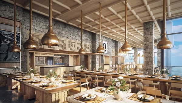 Island Kitchen is an all-day dining restaurant that serves food made with ingredients from Jeju and beyond. Island Kitchen is an all-day dining restaurant that serves food made with ingredients from Jeju and beyond.