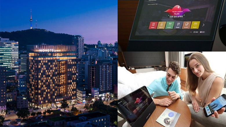 Novotel Ambassador Seoul Dongdaemun Hotels & Residences comes with 523 rooms and a rooftop swimming pool.