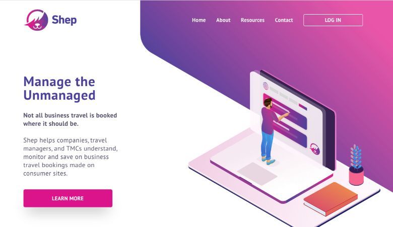 Shep’s browser extension can also enforce policy at the point-of-sale and gives managers real-time reporting and the ability to track expenses.