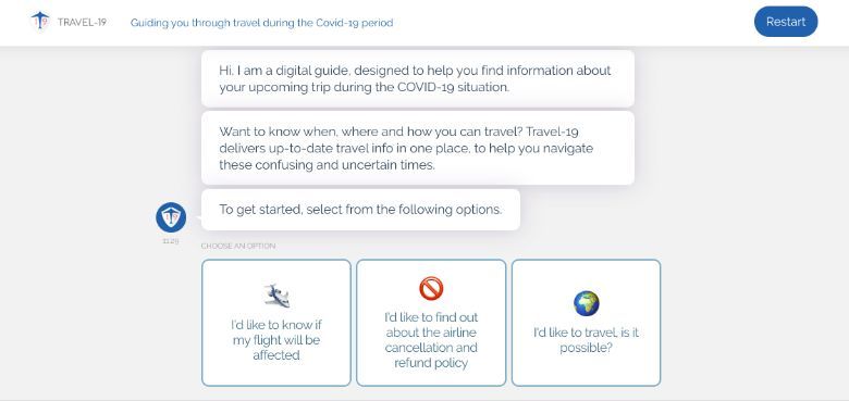 Amadeus says the online bot has been launched to help travellers find credible information easily in one place.