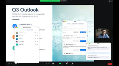 Zoom's December updates also adds more flexible host controls over slides, attendance status advanced polling, and other event management functions.