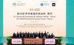 Government officials, leaders of international tourism organisations and entrepreneurs gather for the 12th Global Tourism Economy Forum in Macao.