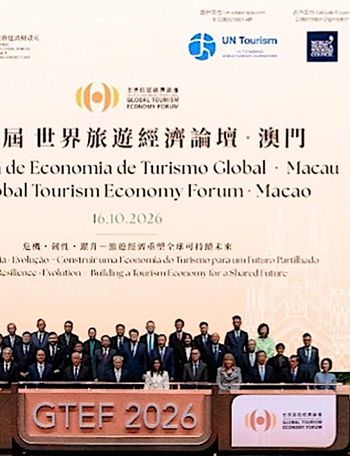 Government officials, leaders of international tourism organisations and entrepreneurs gather for the 12th Global Tourism Economy Forum in Macao.
