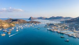 Labuan Bajo Harbour, Indonesia. The country is set to overtake Thailand as Southeast Asia’s largest travel market in 2026, as higher airfares boost domestic travel.