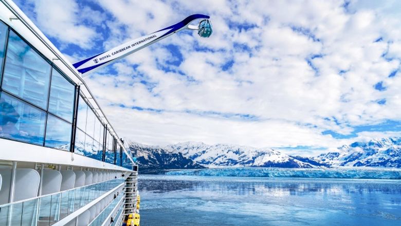 The itineraries include 7-night sailings from Seattle on Voyager of the Seas, exploring Juneau and Skagway, plus 7- to 13-night options from Seward and Vancouver.