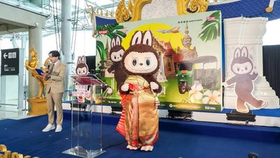 In July 2024, Labubu toured Bangkok as part of a campaign boosting Thai tourism with the aim of attracting more Chinese visitors.