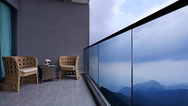 Room with uninterrupted mountain views Room with uninterrupted mountain views