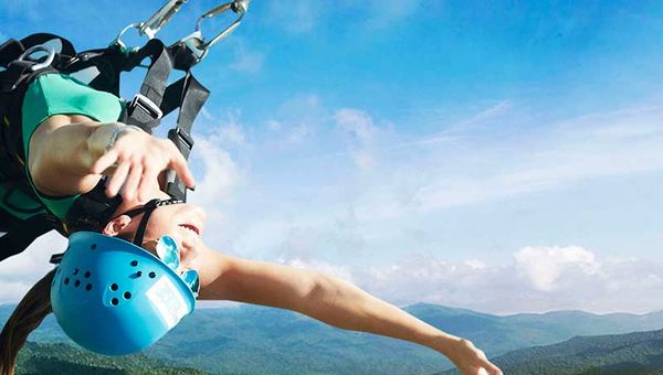 Zip through the mountain breeze with various adventure activity offerings