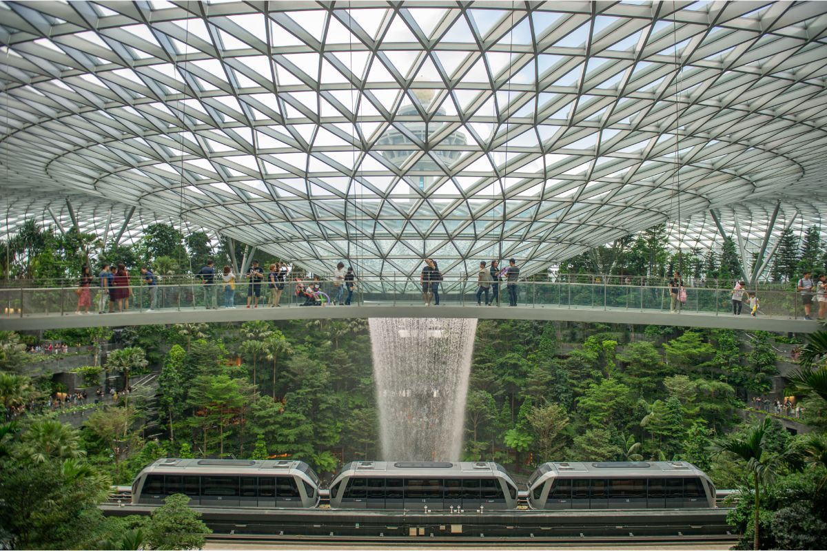 Singapore's Changi Airport Jewel expansion is redefining the airport